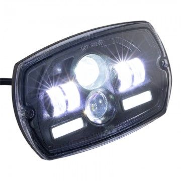 FARO A LED VESPA 50 SPECIAL FANALE ANTERIORE GRUPPO OTTICO 3000 LUMEN 12V - ITALKAST  ITALKAST - 9