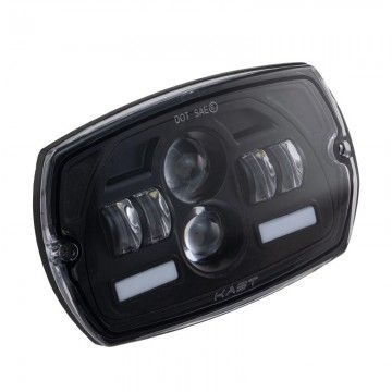 VESPA 50 SPECIAL LED HEADLIGHT FRONT LIGHT GROUP 3000 LUMEN 12V Chrome - ITALKAST ITALKAST - 6