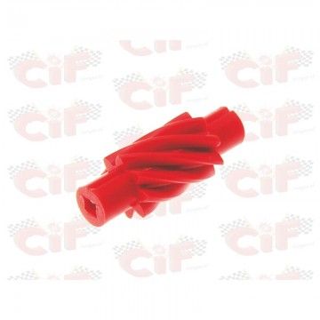 RED 8-GEAR SPROCKET FOR KM/H COUNTER - VESPA 50 - 90 CIF : 5672  CIF - 1