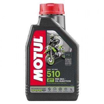 Motul 510 2T Engine Oil 1 Liter  MOTUL - 1