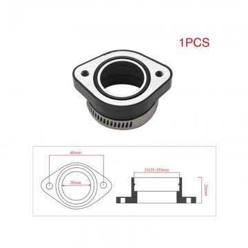 Flangia in gomma / Adattatore per carburatore MIKUNI VM24 OKO KOSO KEIHIN PE26, 28 e 30mm PitBike  AVO - 4