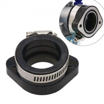 Rubber Flange / Adapter for MIKUNI VM24 OKO KOSO KEIHIN PE26, 28 and 30mm PitBike AVO Carburetor - 1