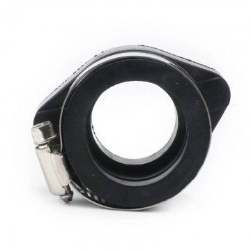 Flangia in gomma / Adattatore per carburatore MIKUNI VM24 OKO KOSO KEIHIN PE26, 28 e 30mm PitBike  AVO - 2