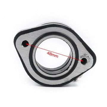 Flangia in gomma / Adattatore per carburatore MIKUNI VM24 OKO KOSO KEIHIN PE26, 28 e 30mm PitBike  AVO - 6