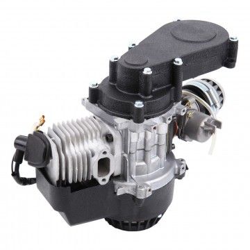 Mini Moto Quad Cross Engine Monoblock 49cc 12mm Carburetor - Long Reducer  AVO - 2