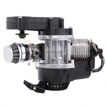 Motore Mini Moto Quad Cross Monoblocco 49cc Carburatore 12 mm - Riduttore Lungo  AVO - 4
