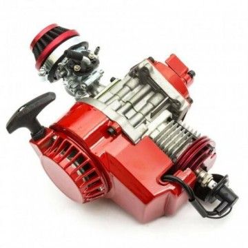 49cc 2-Stroke Mini Moto Quad Dirt Bike Engine Split Head with 14mm Carburetor  AVO - 2