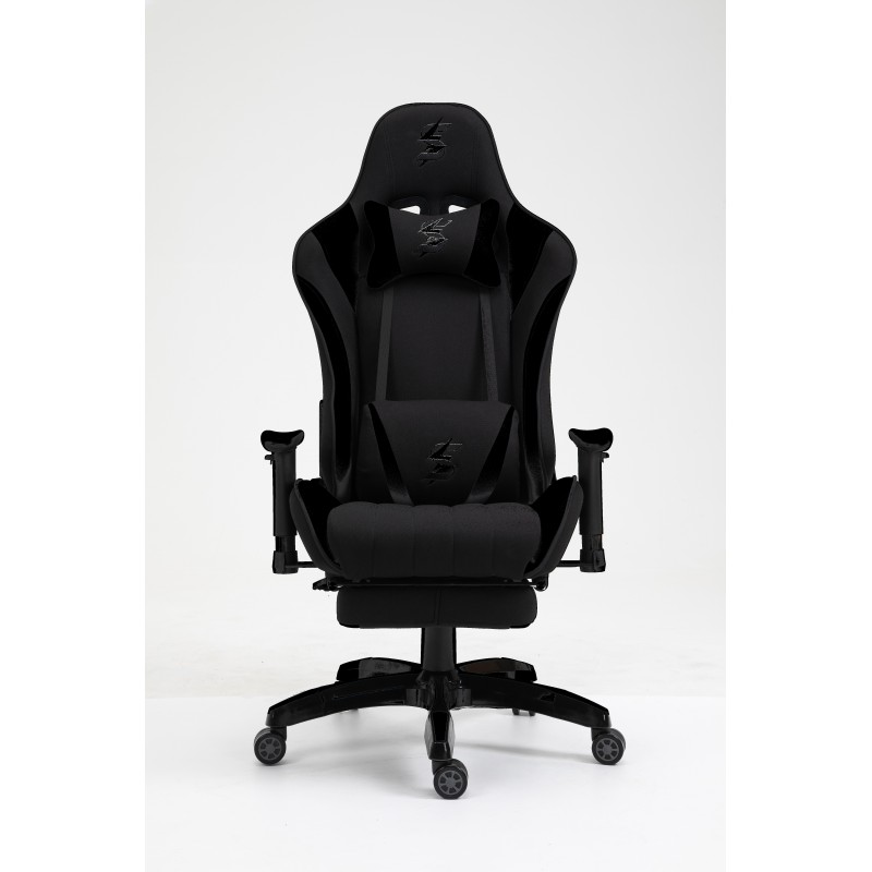 Poltrona Sedia Gaming In Tessuto SparkGaming NERA - ZK5020  SPARK GAMING - 1
