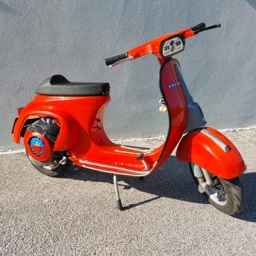 Sella ItalKast Monoposto Per Vespa 50 Special, ET3, Primavera - Marrone, Con Staffa - Foto 3