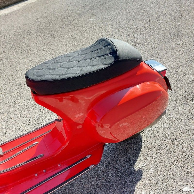 Sella MONOPOSTO ItalKast 2.0 per per Vespa 50, Special, Et3 - GRID  ITALKAST - 4