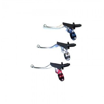 Clutch Lever for Pitbike with Anodized Collar - 165 mm AVO - 1