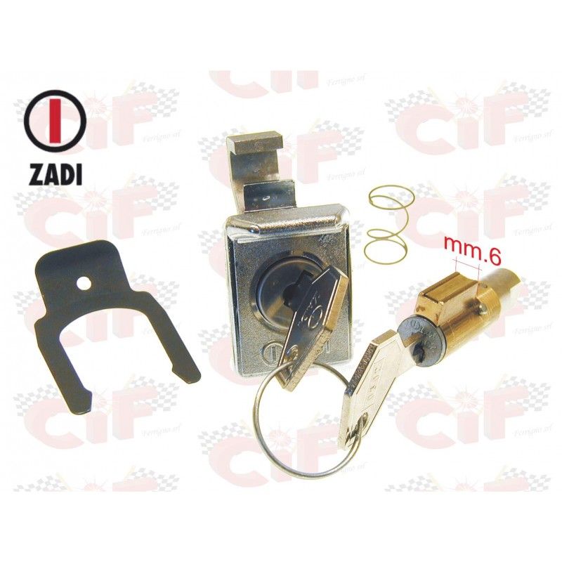 STEERING LOCK + TOP BOX LOCK KIT WITH SINGLE KEY: 5656  CIF - 1