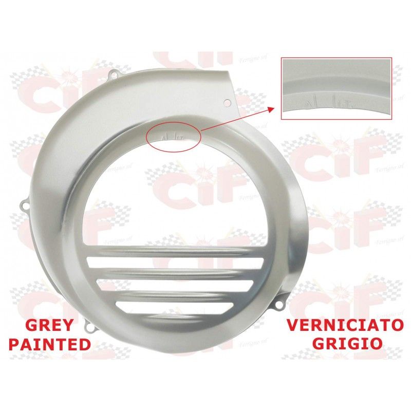 GREY PAINTED FAN COVER VESPA PX 125-150-200 CIF : 5094-G  CIF - 1