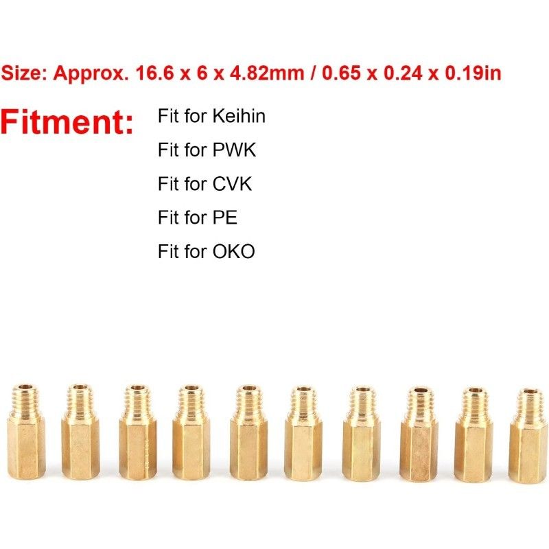 Kit getti Keihin PWK OKO CVK CP 122/125/128/130/132/135/138/140/142/145  AVO - 3