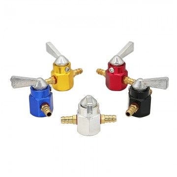 6mm ON/OFF metal inline fuel tap  AVO - 4