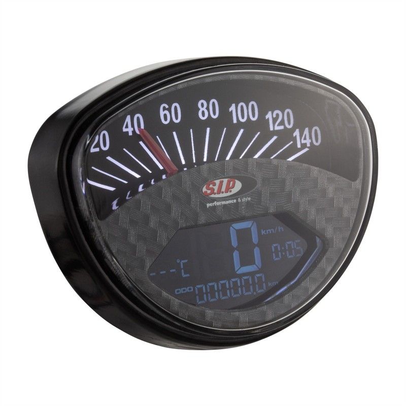 SIP 2.0 Tachometer / Speedometer for Vespa 50 - 90 - 125 & ET3 / Super SIP - 1