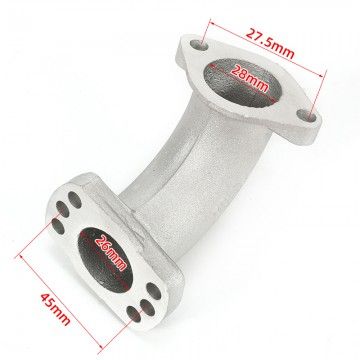 Collettore di aspirazione Per Pitbike 3 direzioni Ø 26 -28 mm  AVO - 5