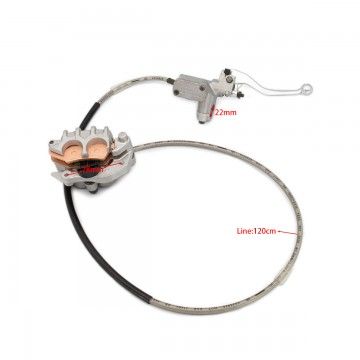 Front brake for PitBike CRF double piston  AVO - 2