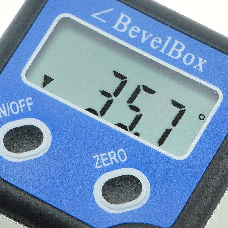 Goniometro Inclinometro Digitale /Bevel Box Misuratore Angolo Magnetico  AVO - 9