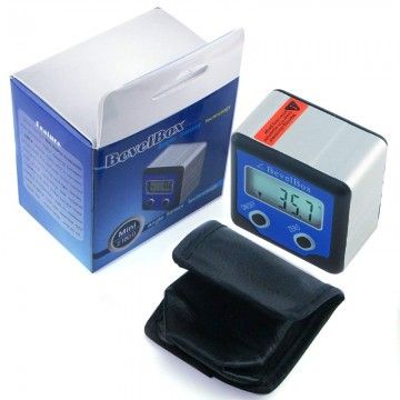 Goniometro Inclinometro Digitale /Bevel Box Misuratore Angolo Magnetico  AVO - 7