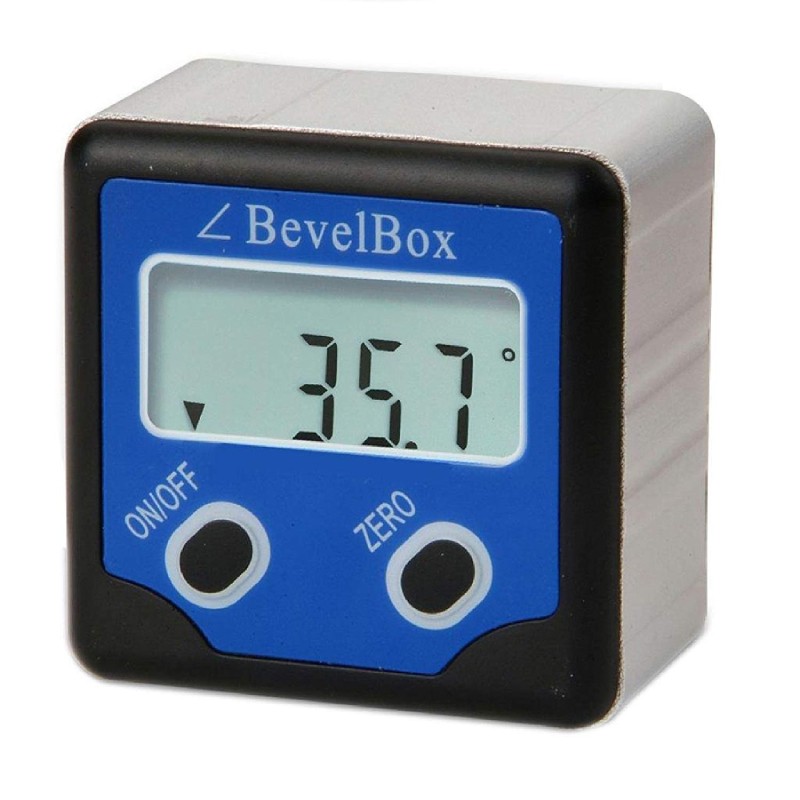 Goniometro Inclinometro Digitale /Bevel Box Misuratore Angolo Magnetico  AVO - 1