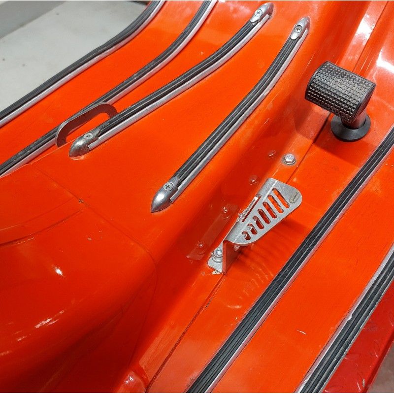 Brackets for fixing the tank / bag on the Vespa footboard  VMC RACING - 7