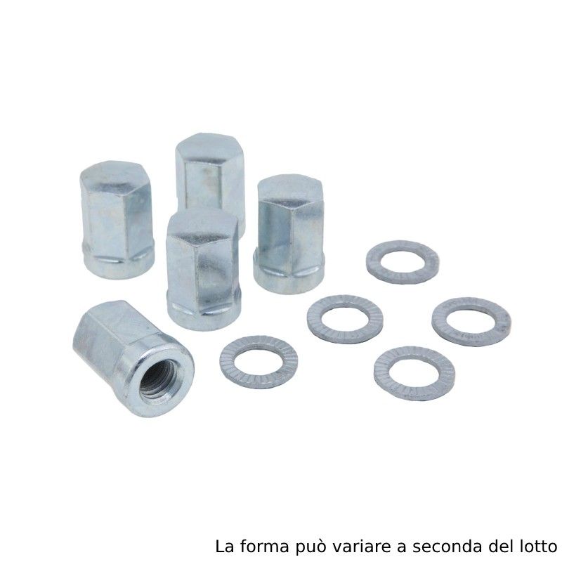 VMC Vespa Tubeless Rim Fixing Nuts (5 PCS)  VMC RACING - 4