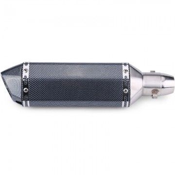 Scarico per pitbike 36-51mm con db killer carbonio  AVO - 2