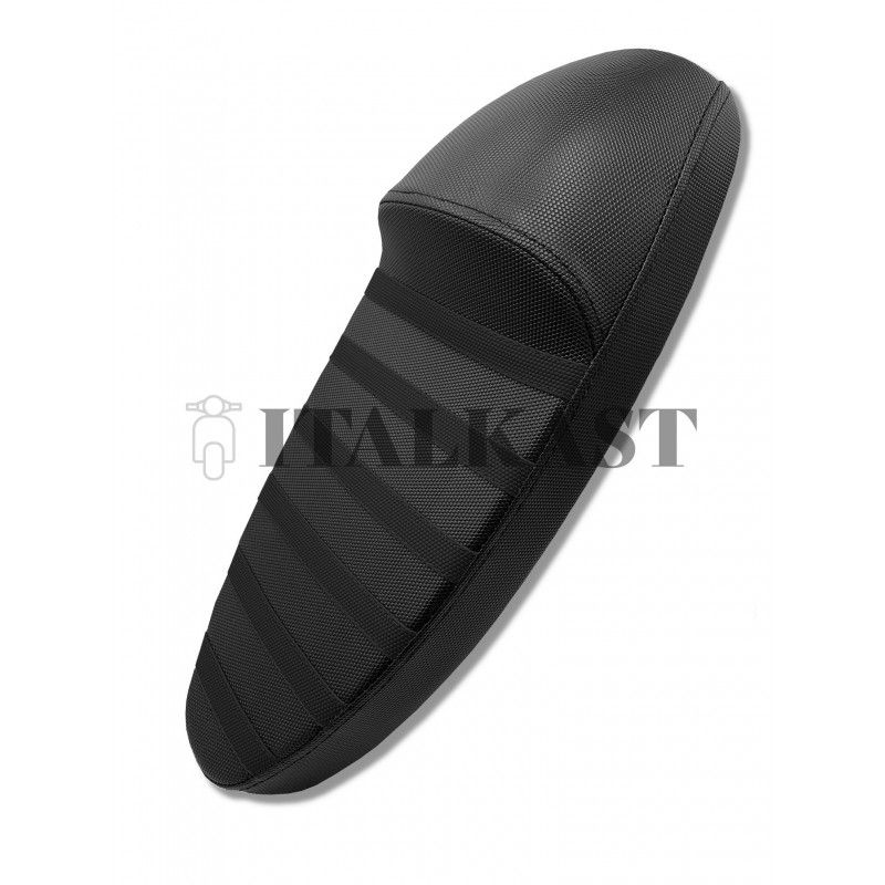 ItalKast 2.0 SINGLE-SEAT SADDLE for Vespa 50, Special, Et3 - GRIP BLACK  ITALKAST - 1