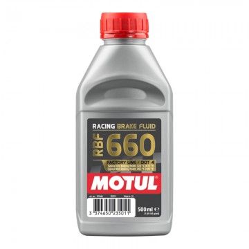 Motul 660 RBF 0.5 l Racing DOT 4 Brake and Clutch Fluid  MOTUL - 1