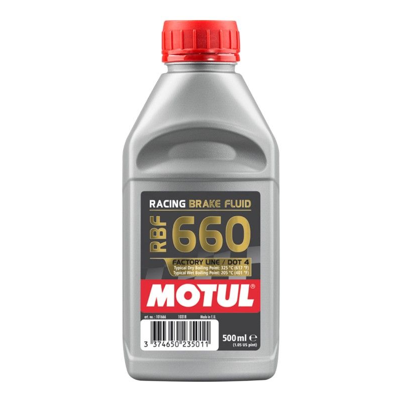 Liquido Olio Freni e Frizioni Motul 660 RBF 0,5 l Racing DOT 4  MOTUL - 1