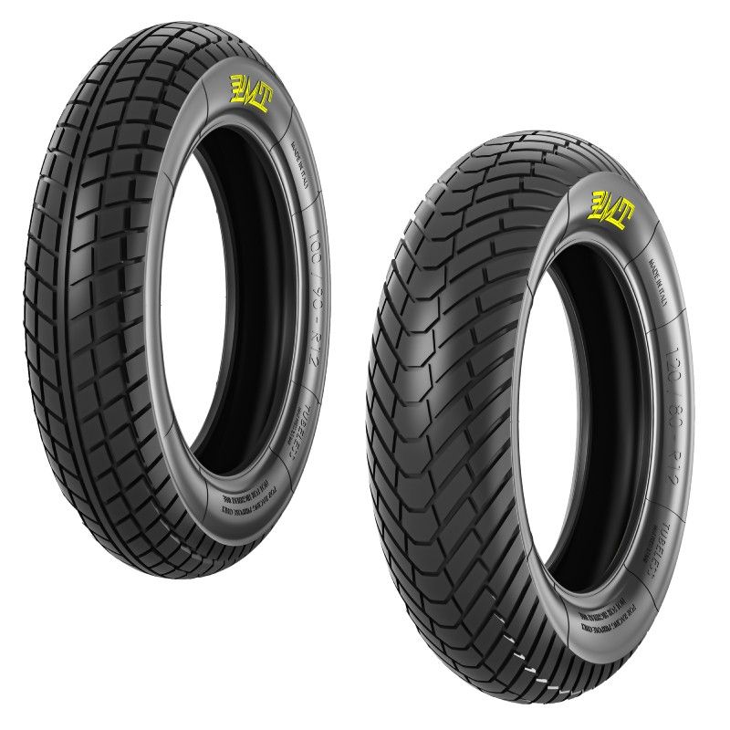 Pair of PMT 12'' RAIN tires  PMT - 1