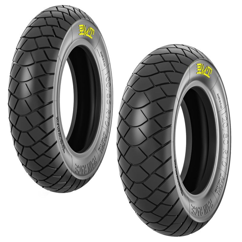 Pair of PMT 10'' RAIN tires  PMT - 1