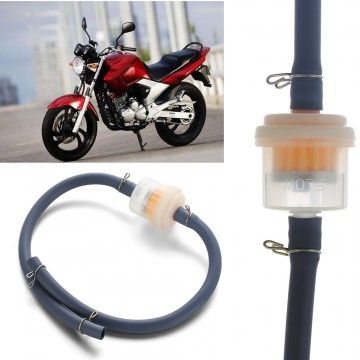 Filtro benzina magnetico con tubo 6 mm  AVO - 7