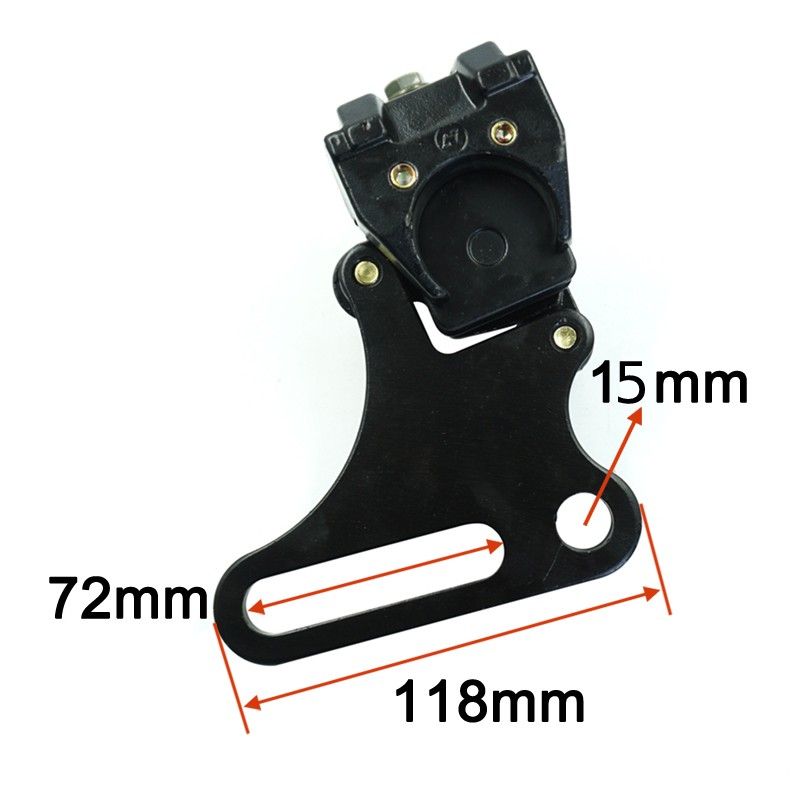 Pinza Freno Posteriore Pistoncino Singolo Grande Per Pitbike  AVO - 4