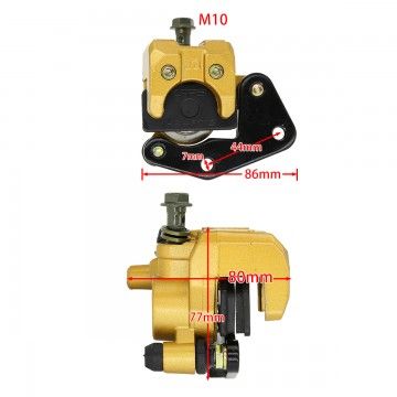 Single Piston Front Brake Caliper for Pit Bikes  AVO - 2