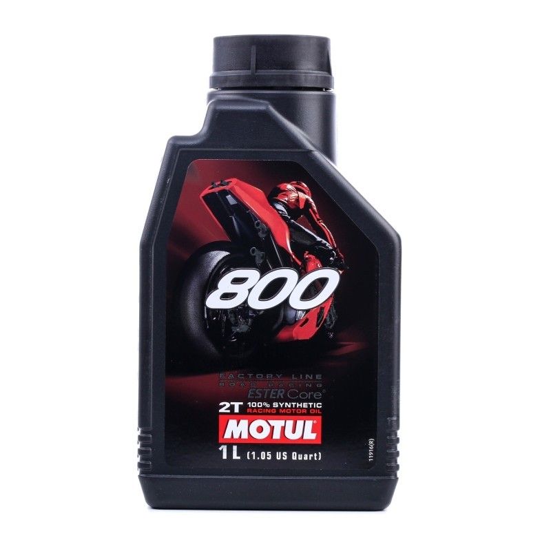 Motul 800 2T 1 Liter FL ROAD RACING 100% SYNTHETIC Engine Oil  MOTUL - 1
