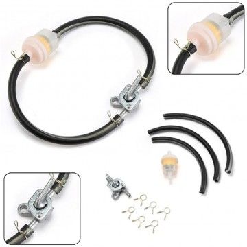 Magnetic fuel filter with 5 mm tube and in-line metal tap  AVO - 6