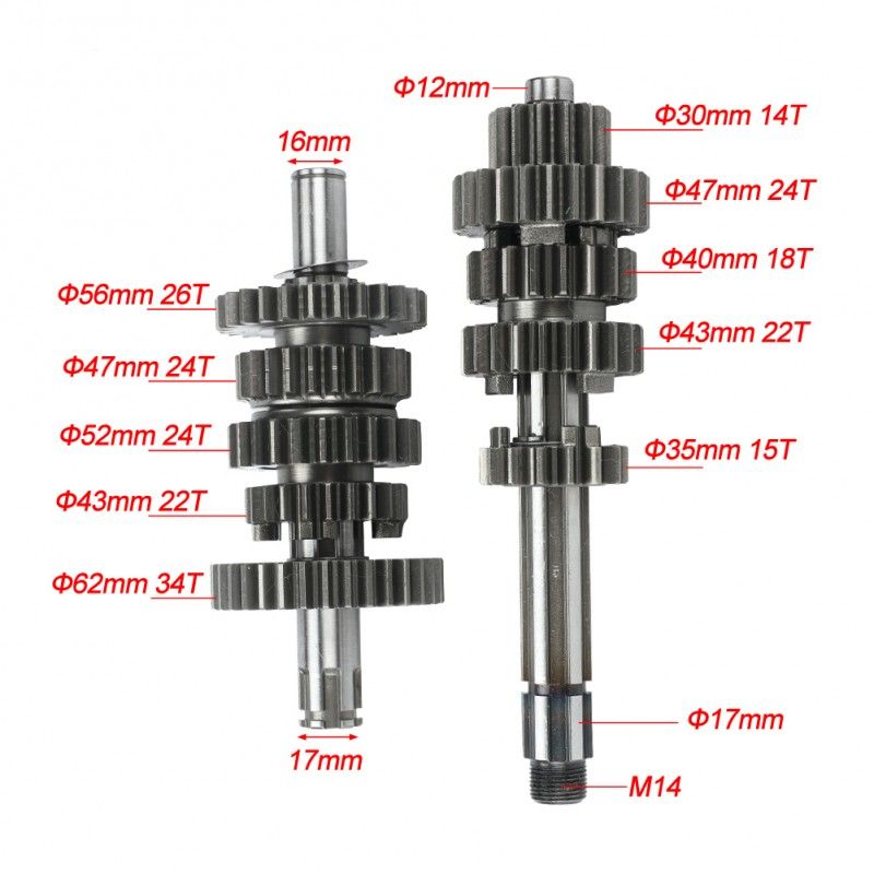 GPX Engine Complete Transmission For GPX / ZONGSHEN 190  AVO - 2