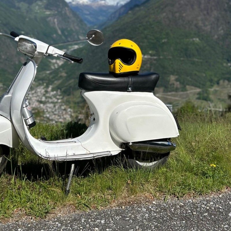 VMC SILURO SPORT CHROMED muffler for Vespa Small frame  VMC RACING - 12