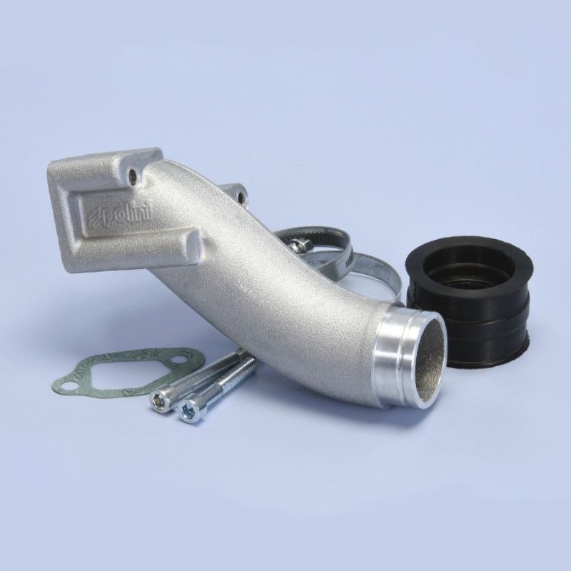 POLINI INTAKE MANIFOLD 2 HOLES 28MM ELASTIC CONNECTION FOR Vespa 50 - 125 - et3 - Primavera 215.0434 POLINI - 1