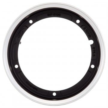 Cerchio SIP Tubeless 2.0 - 2.10 Nero e Grigio Per Vespa Classica 10" - 8  SIP - 3