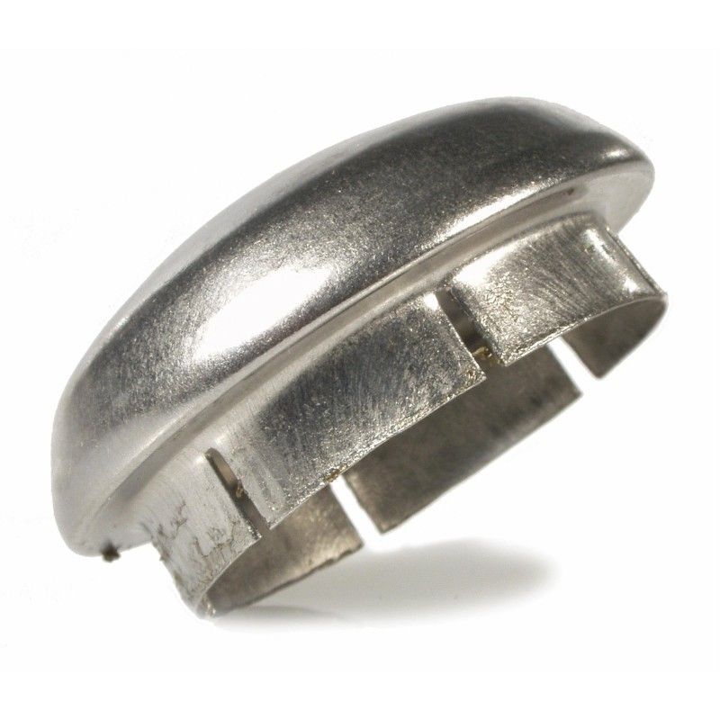 Chromed front and rear drum dust cap for Vespa 50 Sp  SIP - 1