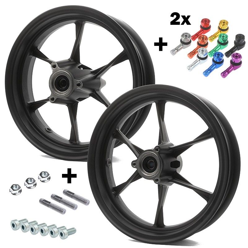 Kit Cerchi 3 Fori ( 2.50 / 3.00 ) Pitbike Motard 12" VMC Superlight  VMC RACING - 1