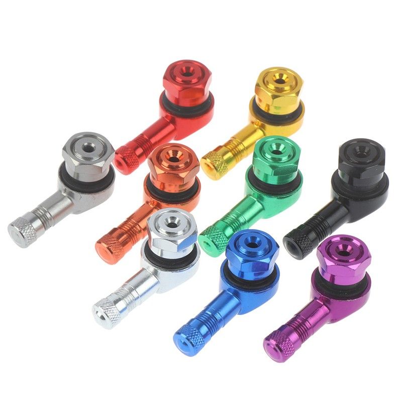 Colored Aluminum Tubeless 90 Valve  AVO - 1