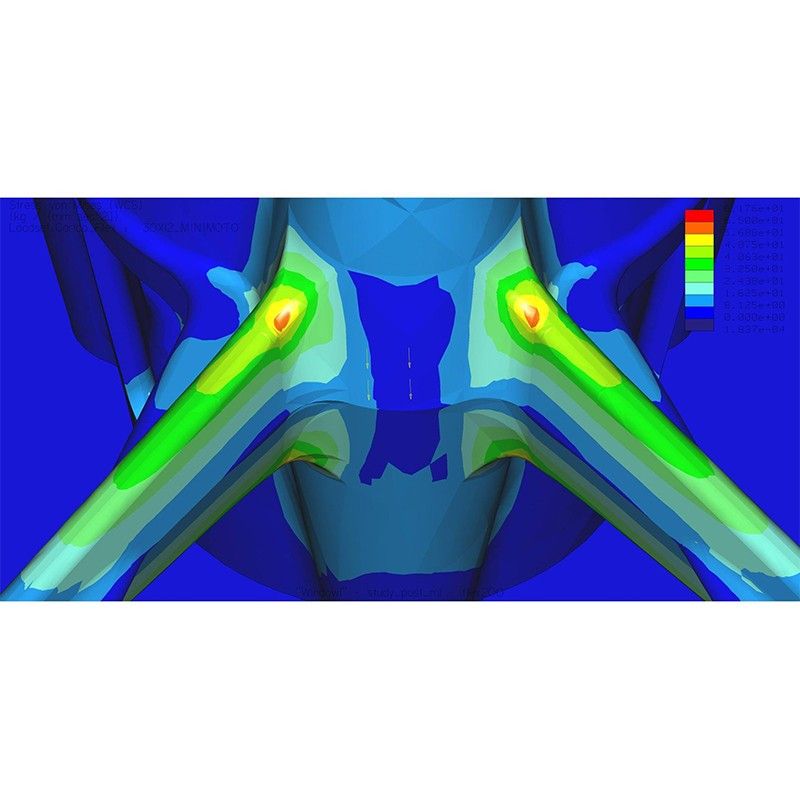 Kit 4 Hole Rims (2.50 / 3.00) Pitbike Motard 12" VMC Superlight  VMC RACING - 16