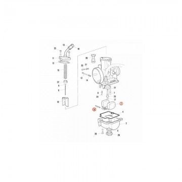 Carburetor Float Pin for Keihin PWK Carburetor 24~36mm  AVO - 4
