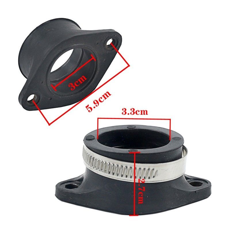 Rubber Flange / Adapter for 32 mm Carburetor / GPX 190  AVO - 1