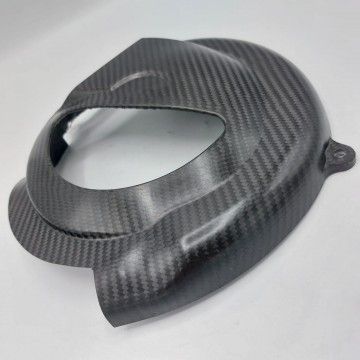 Carbon Fiber Fan Cover for Vespa Small Frame 50 - 125 Primavera - ET3  CARBON ITALY - 6