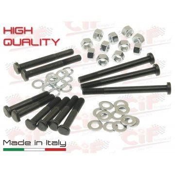 KIT VITI M7 "HIGH QUALITY MADE IN ITALY" (VITI M7 CARTER MOTORE + RONDELLE PIANE + RONDELLE GROWER + DADI ) CIF : 5028-KT  CIF -